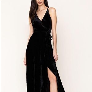 Yumi Kim black rush hour maxi dress